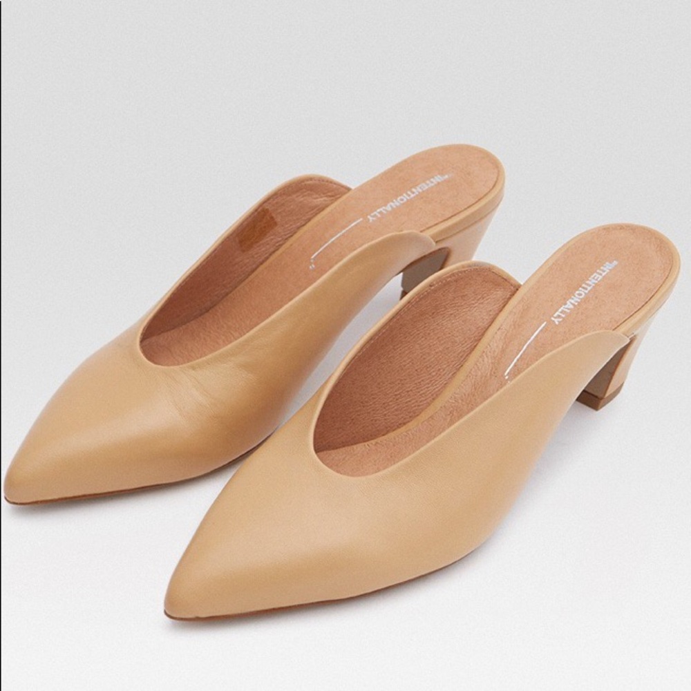 (SOLD) Intentionally Blank: Per Mule in Saffron